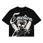 Mixed Emotional Brand Black Shirt