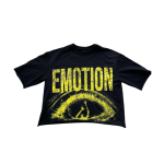 Mixed Emotional Brand Eye Graphic Shirt