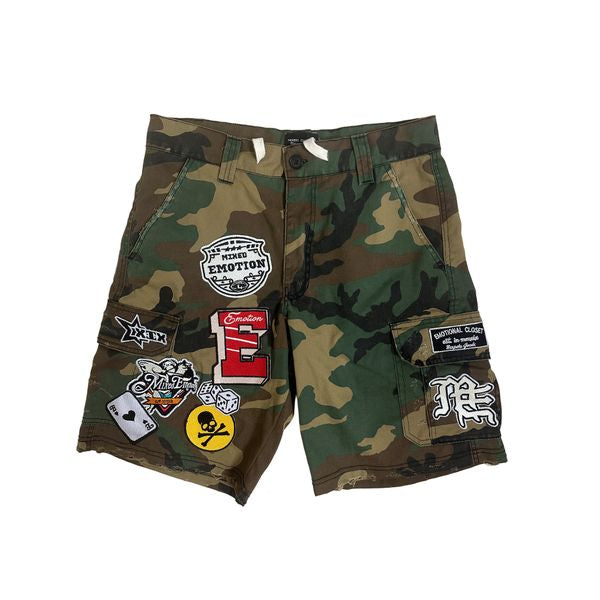 Mixed Emotional Brand Ace Camo Shorts