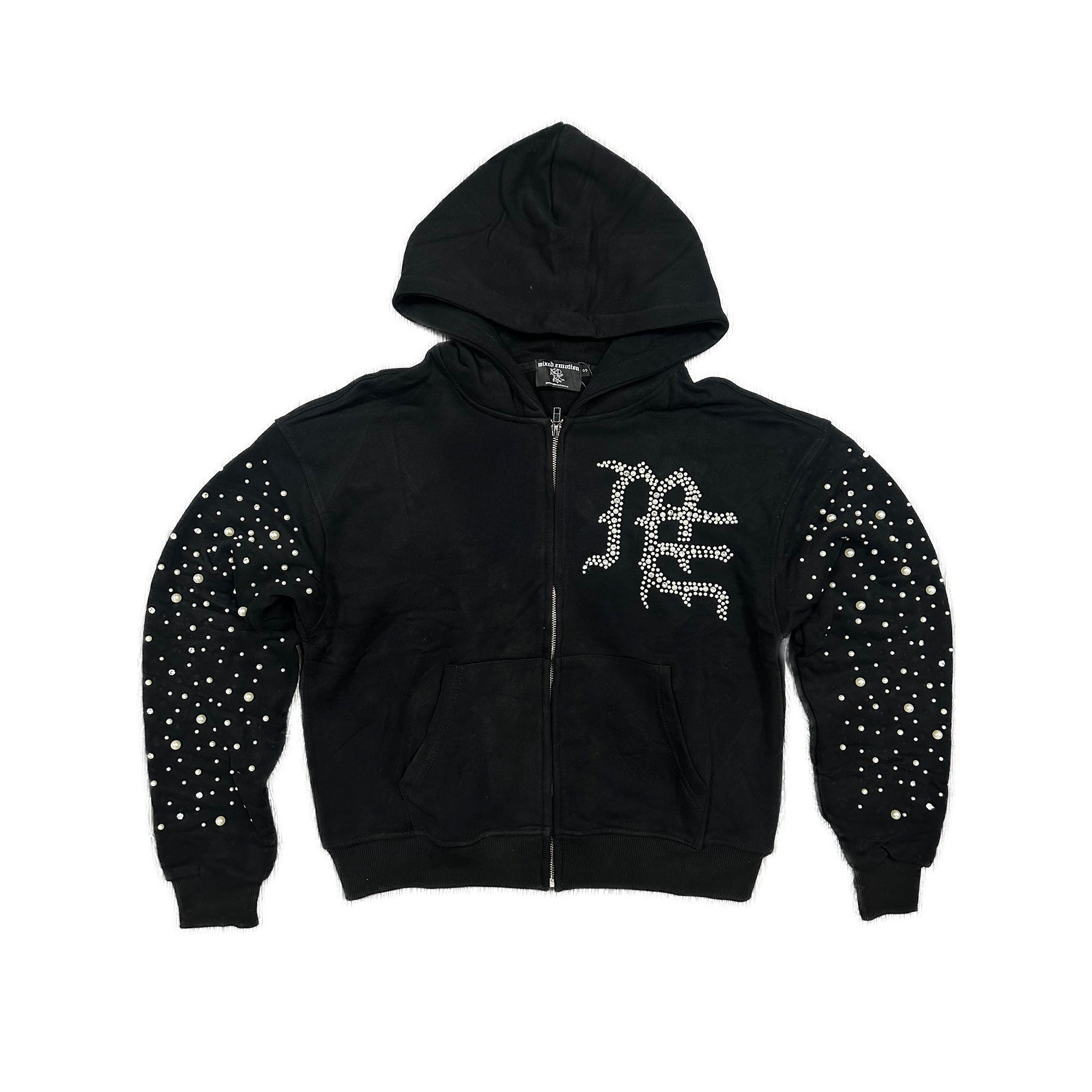 Mixed Emotional Brand Black Pearl Hoodie