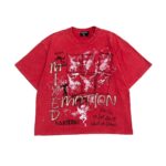 Mixed Emotional Brand Crimson Red Shirt