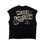 Mixed Emotional Brand Newspaper Sleeveless