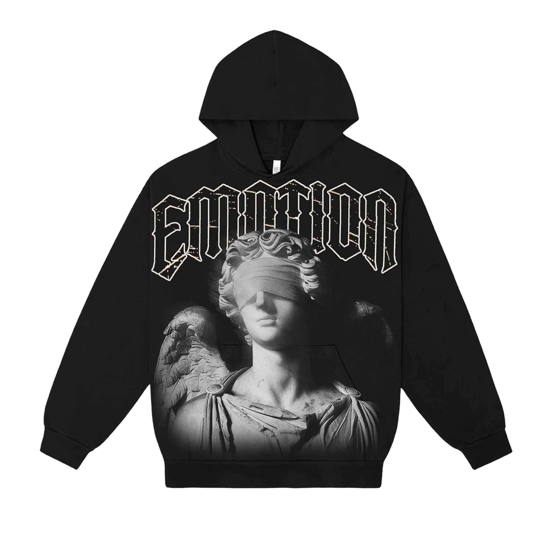 Mixed Emotional Brand Acid Blinded Hoodie