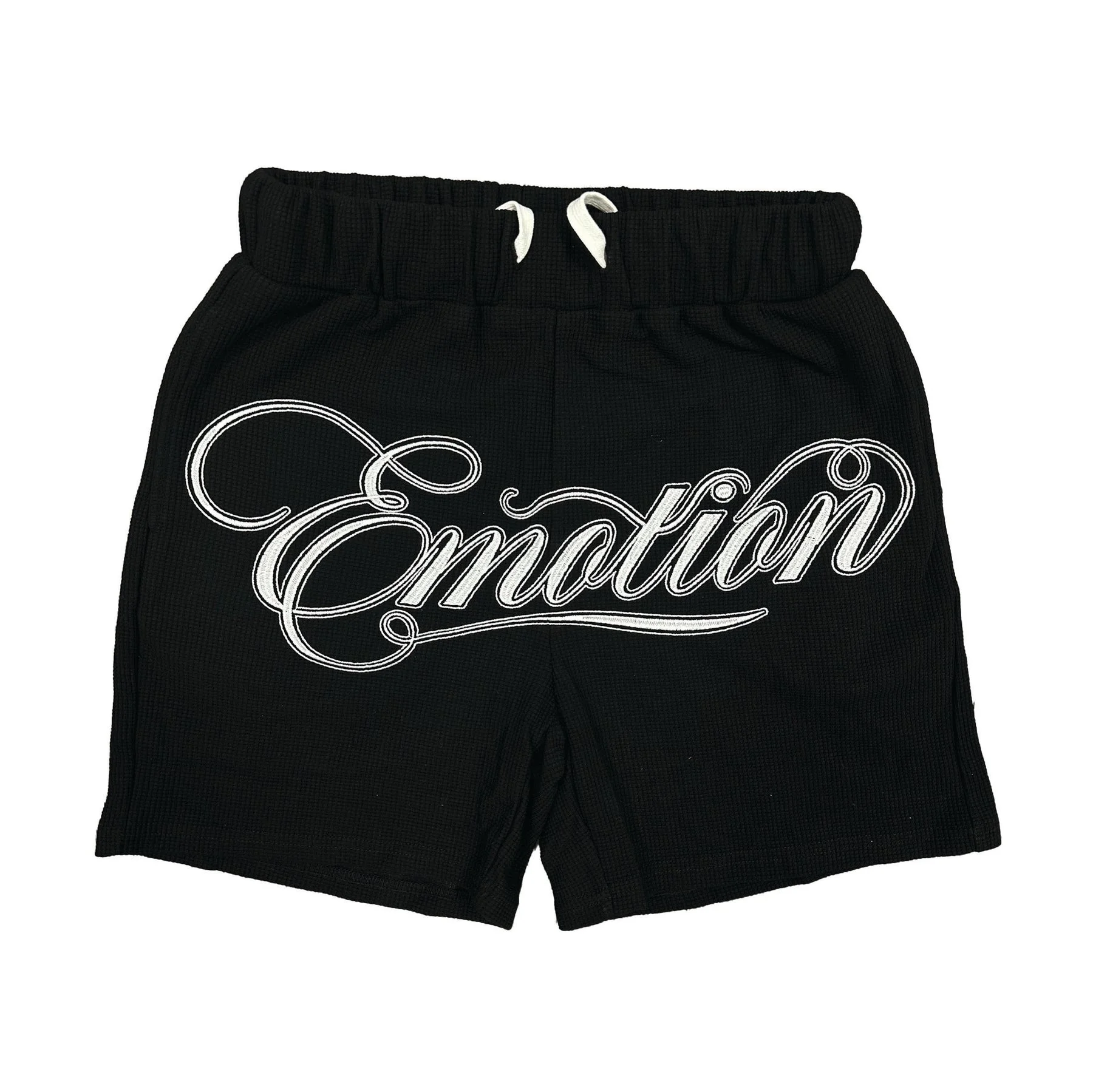 Mixed Emotional Brand Black Signature Shorts