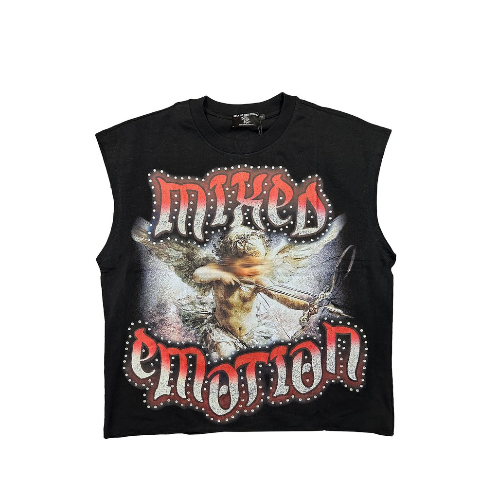 Mixed Emotional Brand Angel Sleeveless Shirt