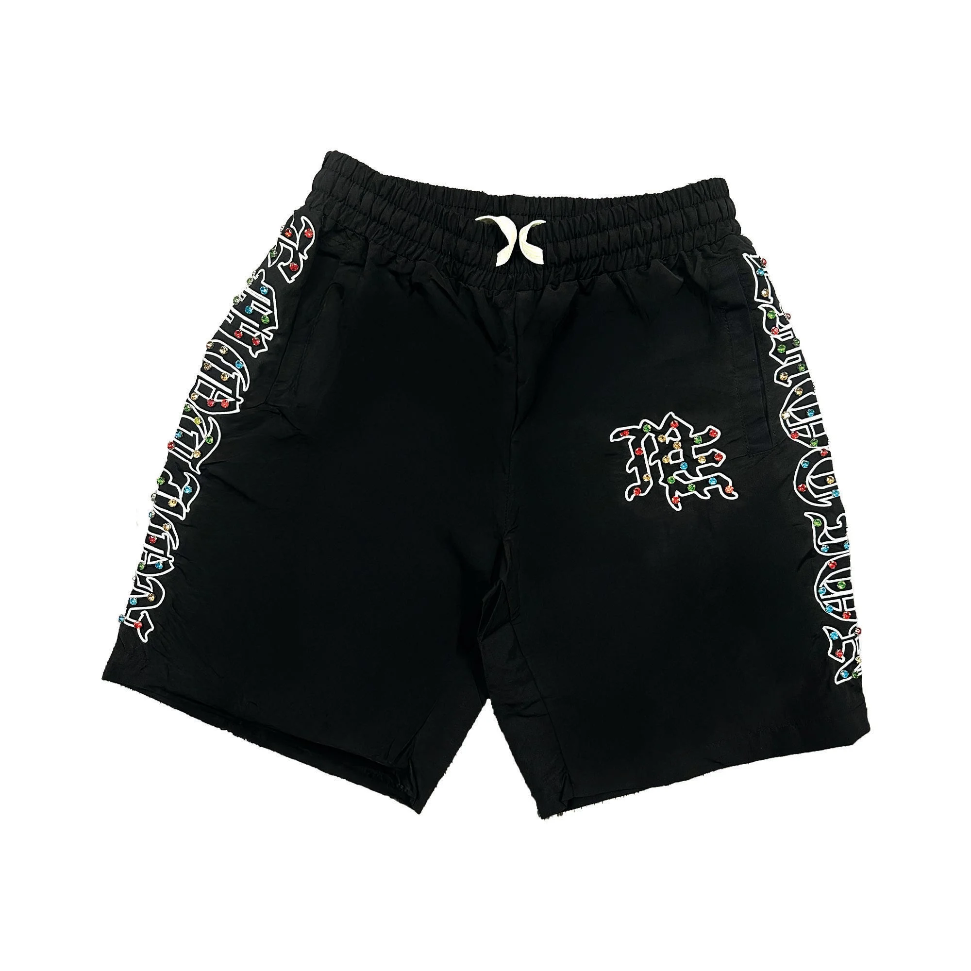 Mixed Emotional Brand Nylon Me Shorts