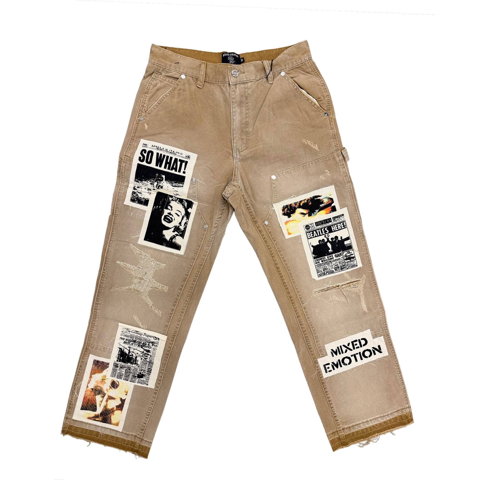 Mixed Emotional Brand Carpenter Pants
