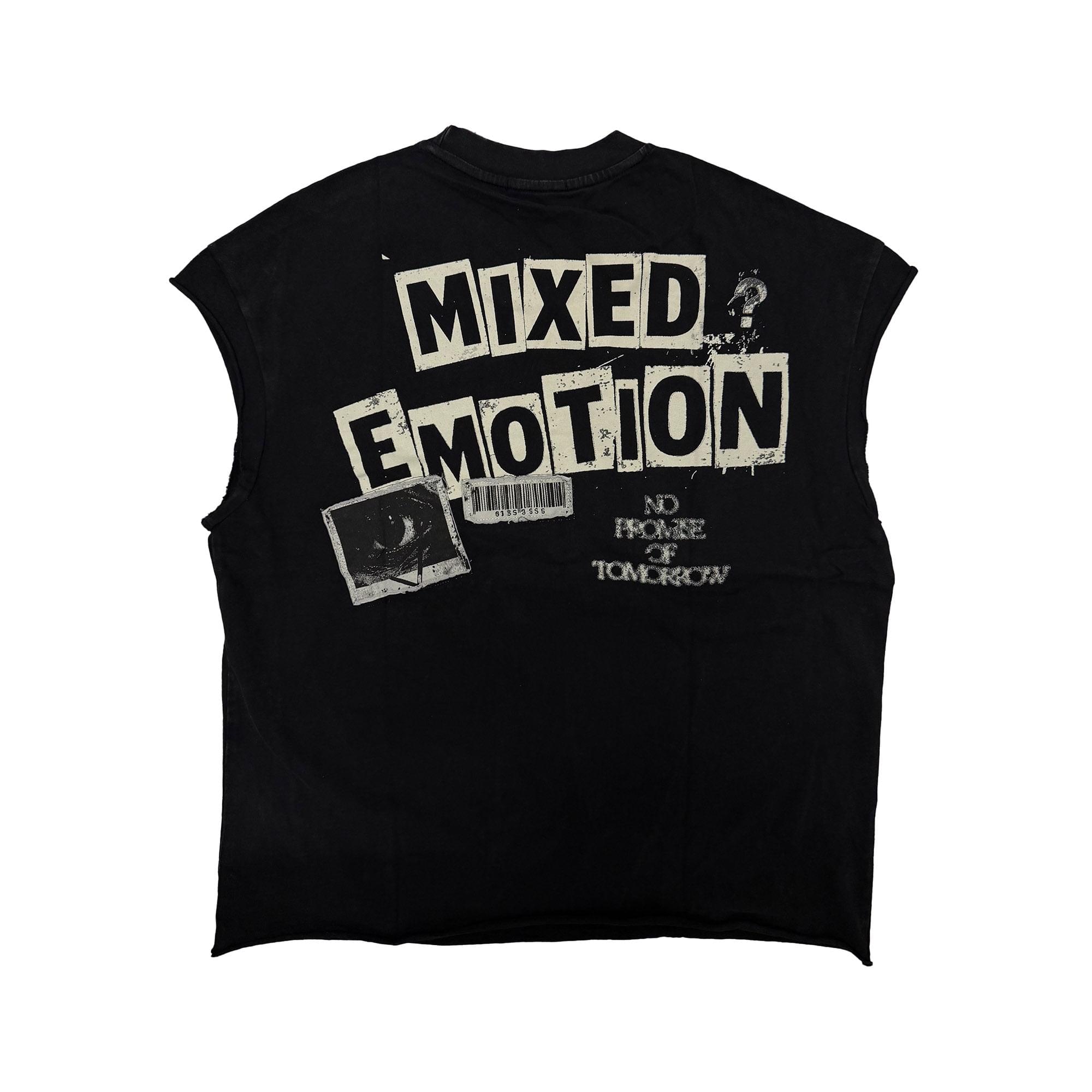 Mixed Emotional Brand Newspaper Sleeveless
