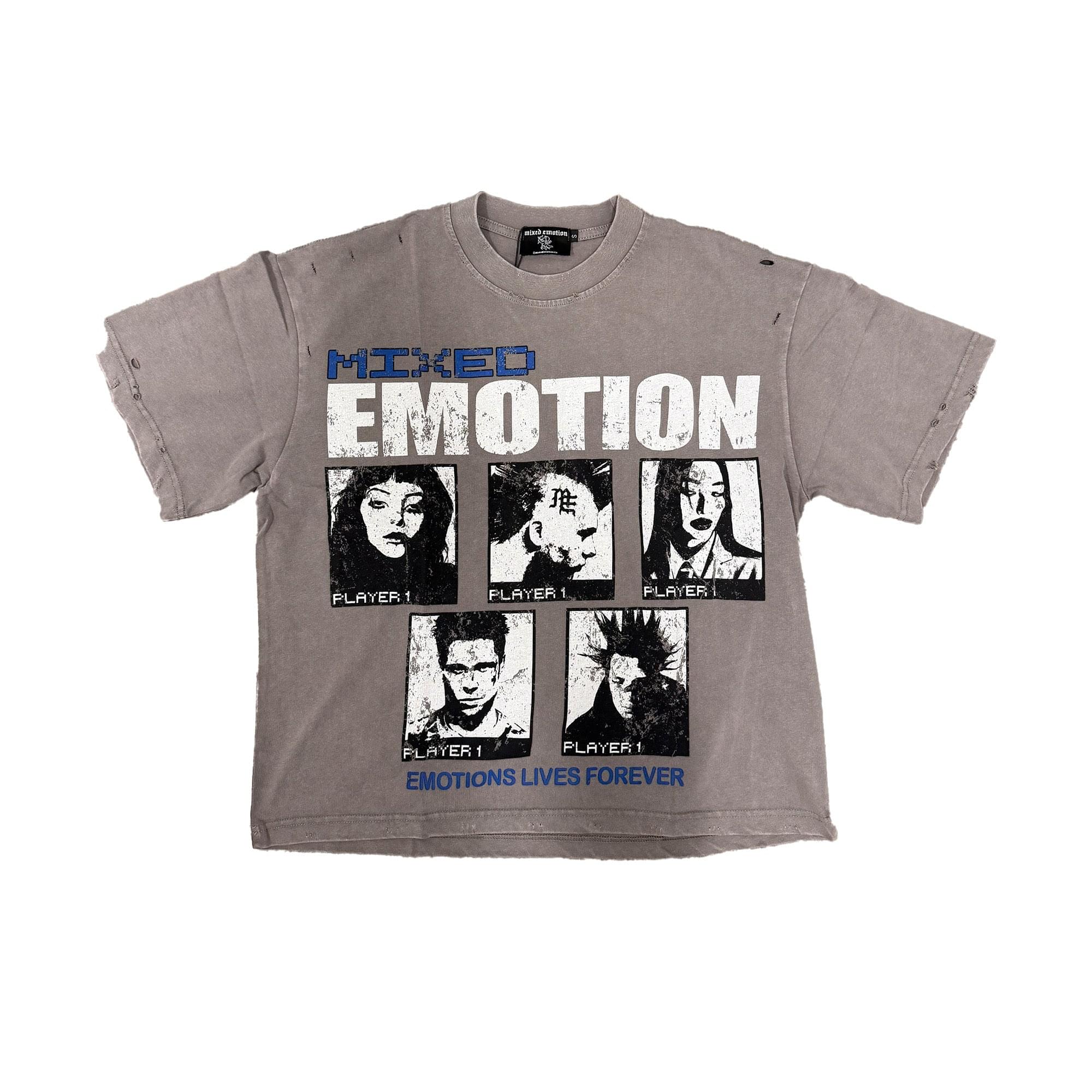 Mixed Emotional Brand Gallery Grey Tee