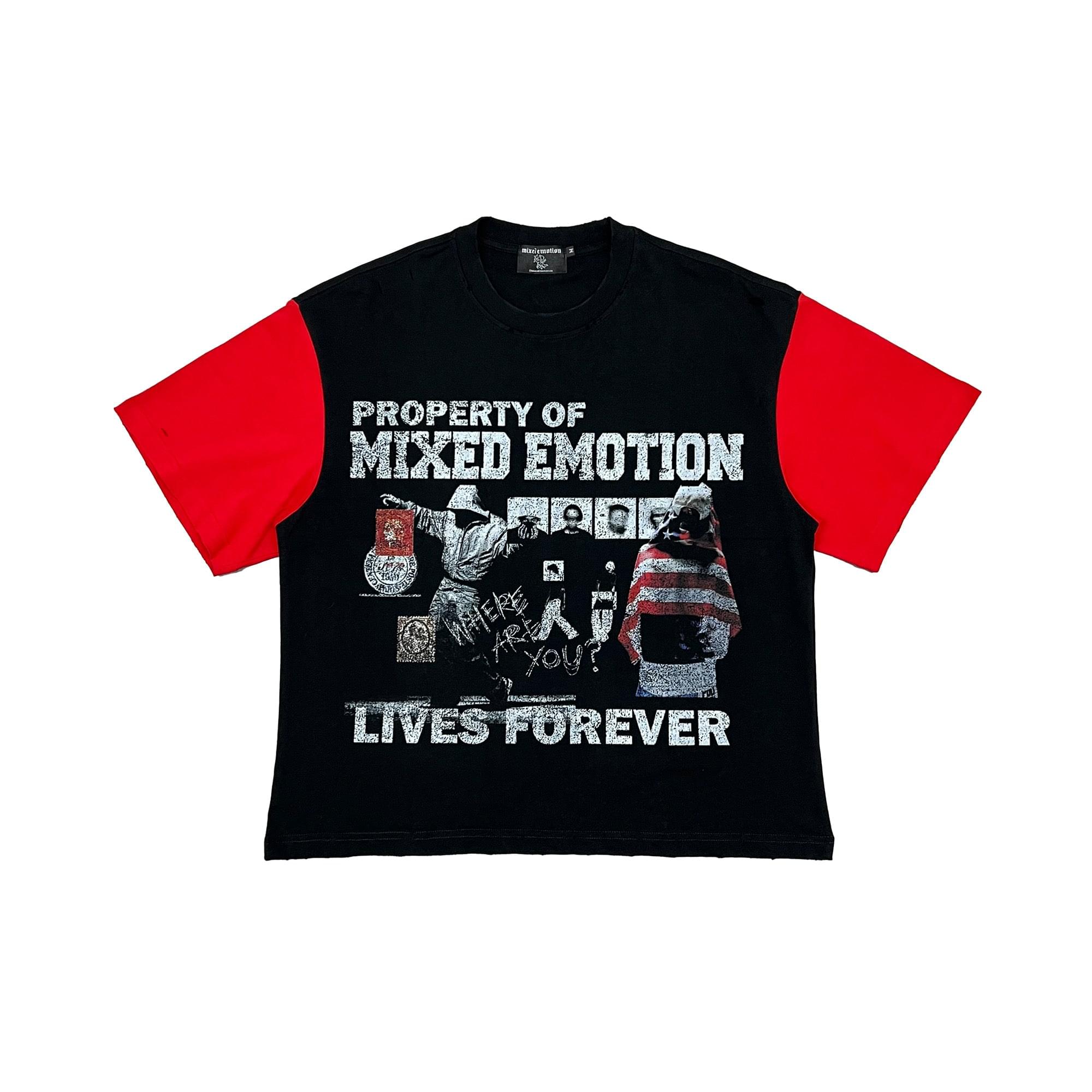 Mixed Emotional Brand Fracture Tee