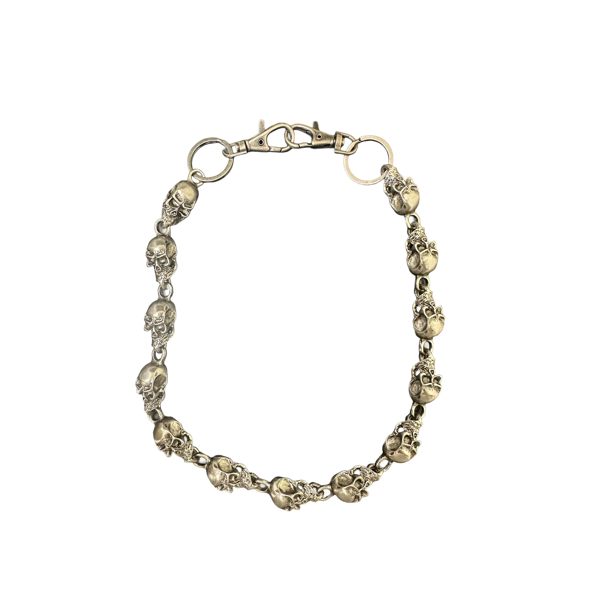 Mixed Emotional Crystal Skull Key Chain